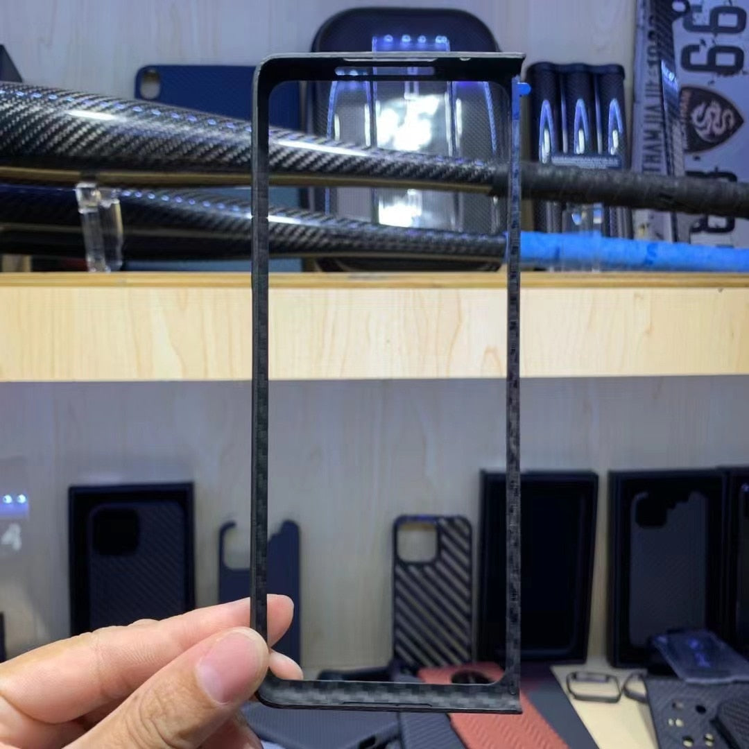 YTF-Carbon Fiber Case For Samsung Galaxy Z Fold - Premium Mobile Phone Cases from Dressmycell.com - Just $44.00! Shop now at Dressmycell.com YTF-Carbon Fiber Case For Samsung Galaxy Z Fold - Premium Mobile Phone Cases from Dressmycell.com - Just $44.00! Shop now at Dressmycell.com